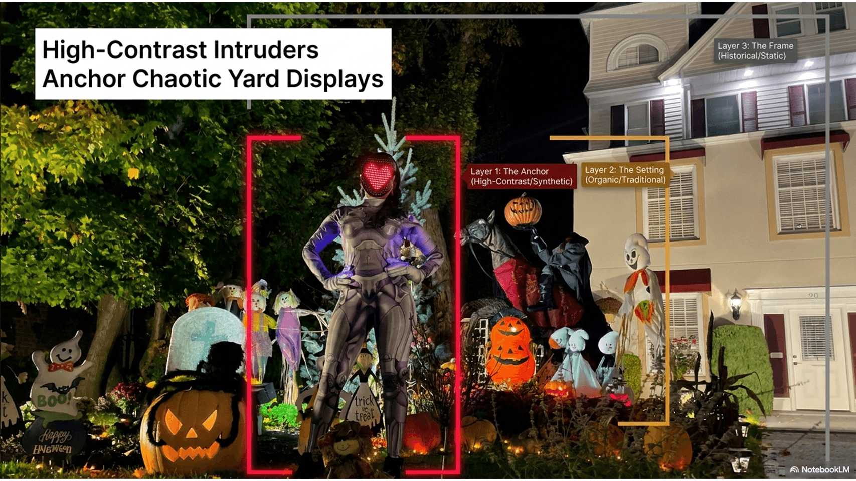 2022 Sleepy Hollow / NYC Inspiration - Cybersuit with LED heart-shaped face mask
